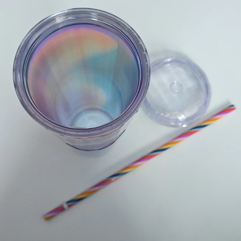 Starbucks rainbow kaleidoscope